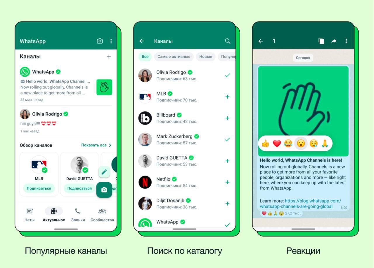 Канал для старта телеграм. WHATSAPP from meta.