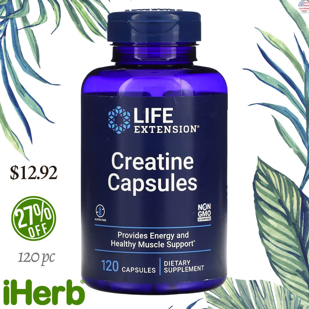 Life extension creatine capsules