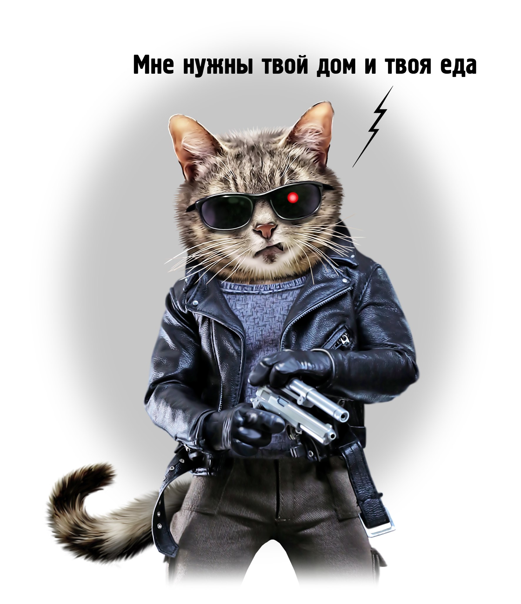 Кот терминатор