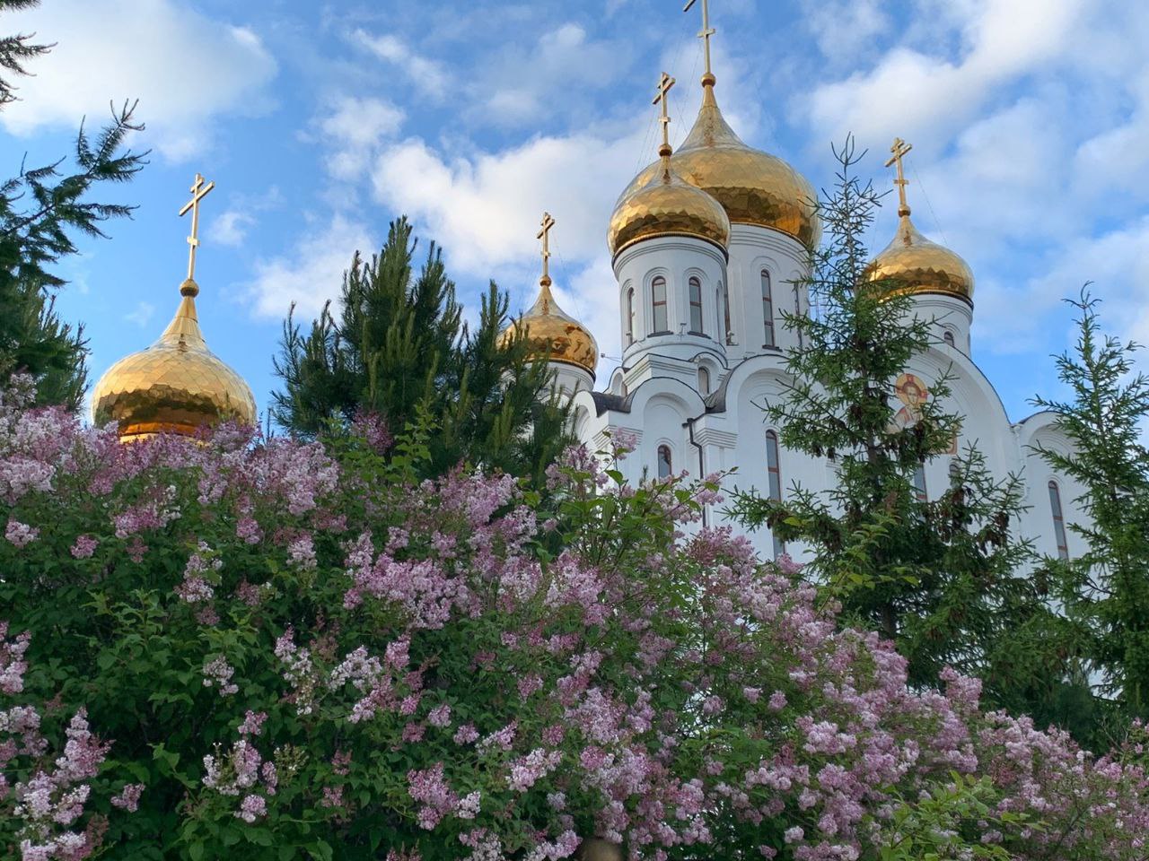 Храм г Благовещенска микрорайон