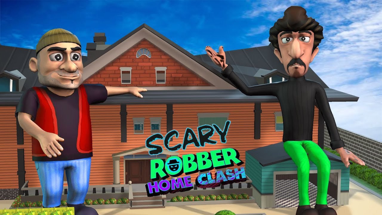 Scary robber