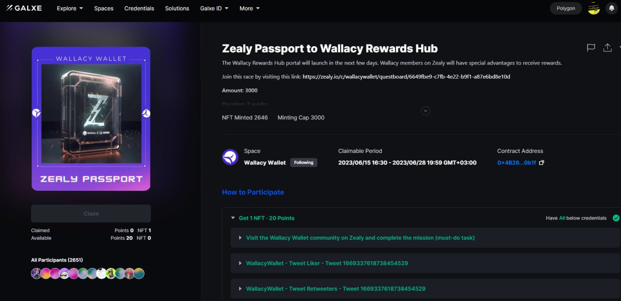 Web wallet