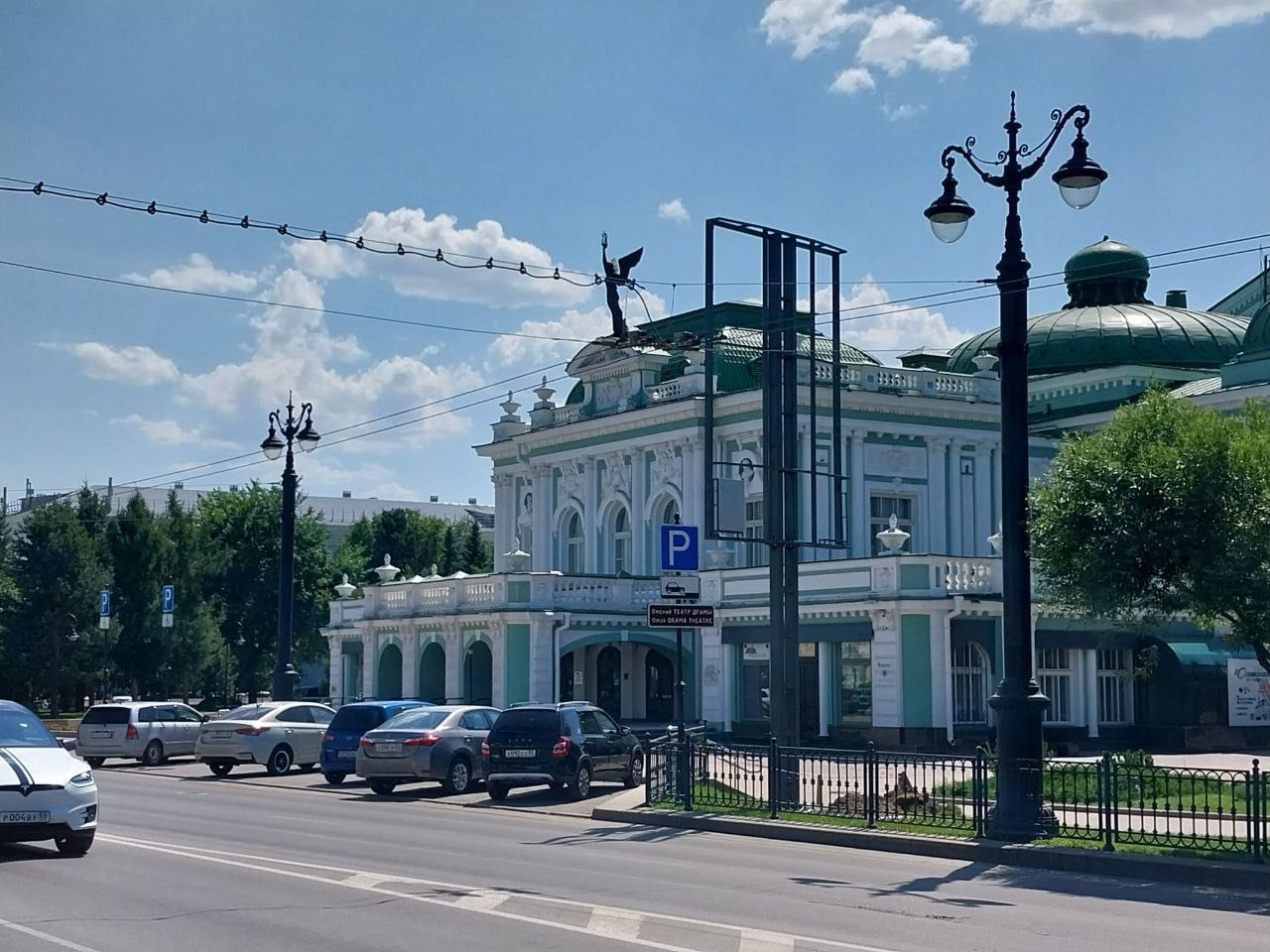 фрунзенский мост омск